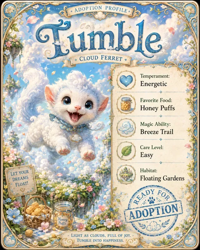 Magical Creature Adoption Profiles