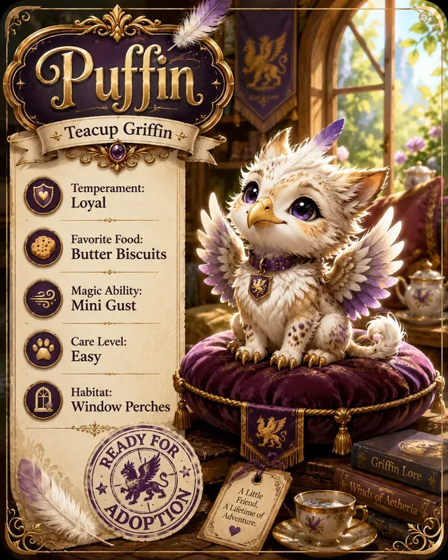 Magical Creature Adoption Profiles