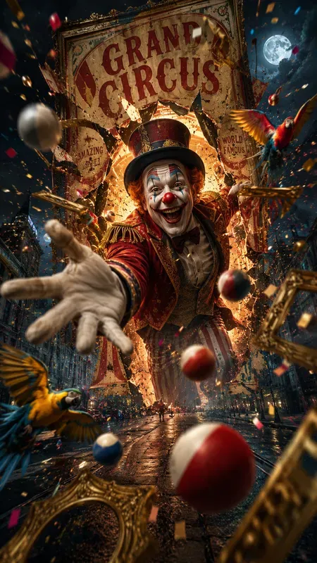 Luna Circus Surreal Carnival Realms