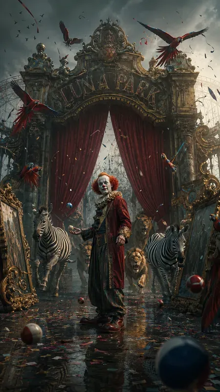 Luna Circus Surreal Carnival Realms