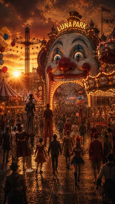 Luna Circus Surreal Carnival Realms