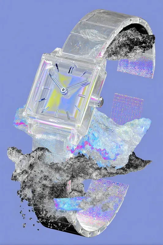 Holographic Futuristic Concept Art