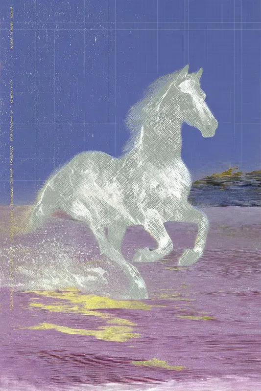 Holographic Futuristic Concept Art