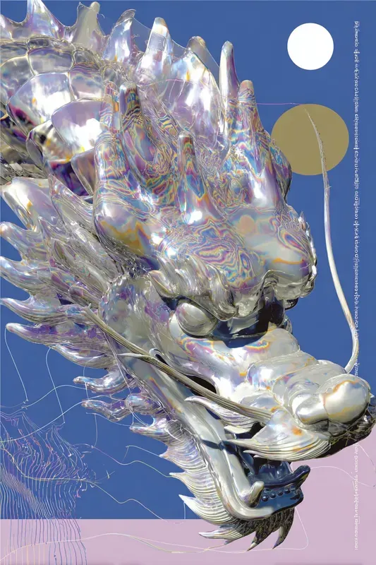 Holographic Futuristic Concept Art