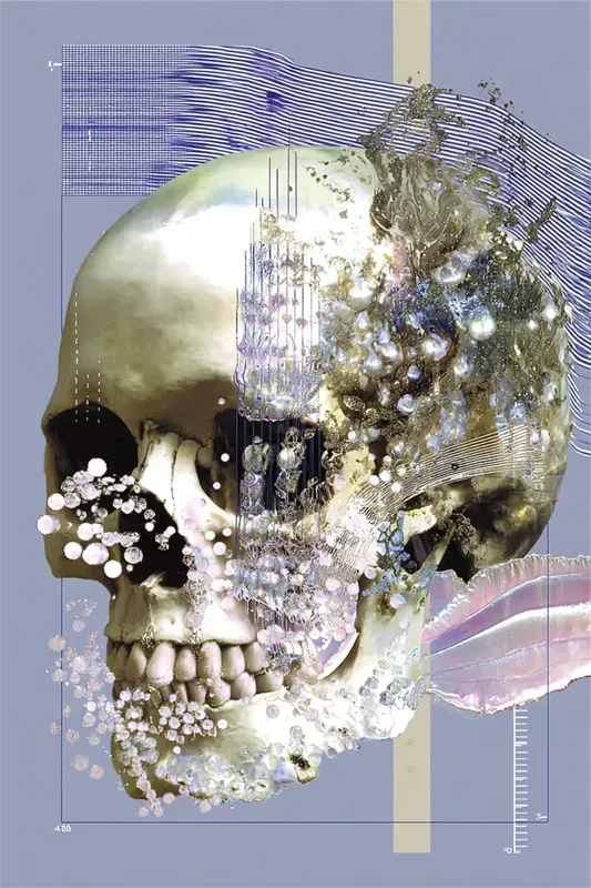 Holographic Futuristic Concept Art