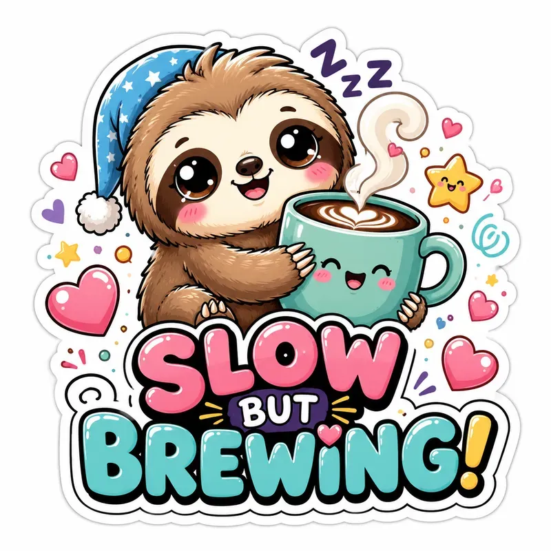 Cute Kawaii Animal Stickers