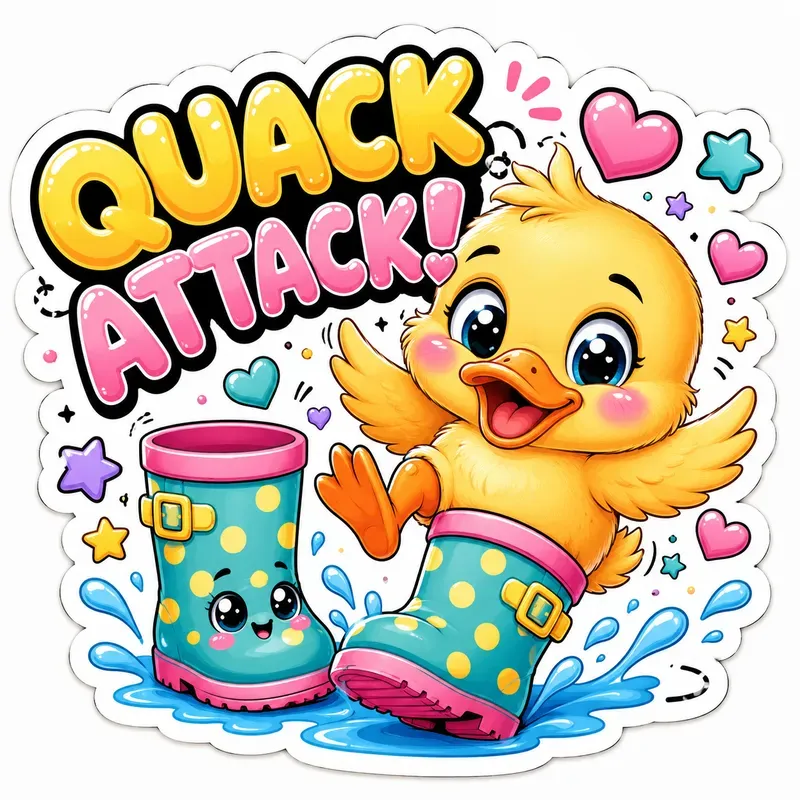 Cute Kawaii Animal Stickers