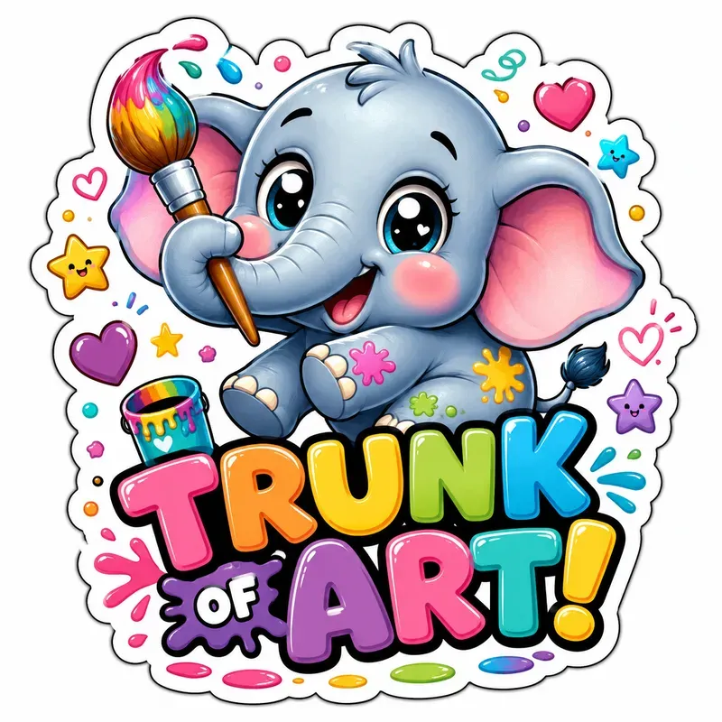 Cute Kawaii Animal Stickers