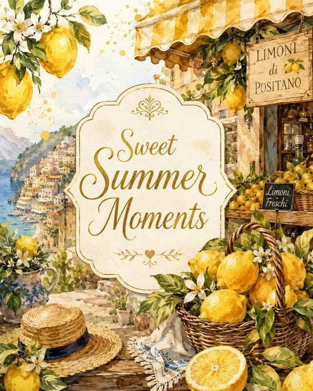 Watercolor Summer Greeting Cards