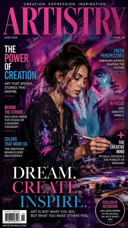 Premium Magazine Cover Creators