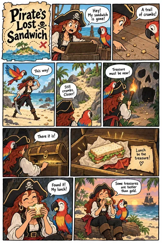 Single Page Comic Story Builders