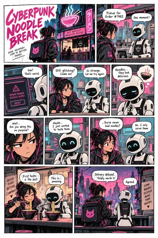 Single Page Comic Story Builders