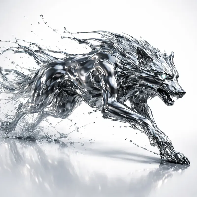 Molten Animals Liquid Metal Beasts