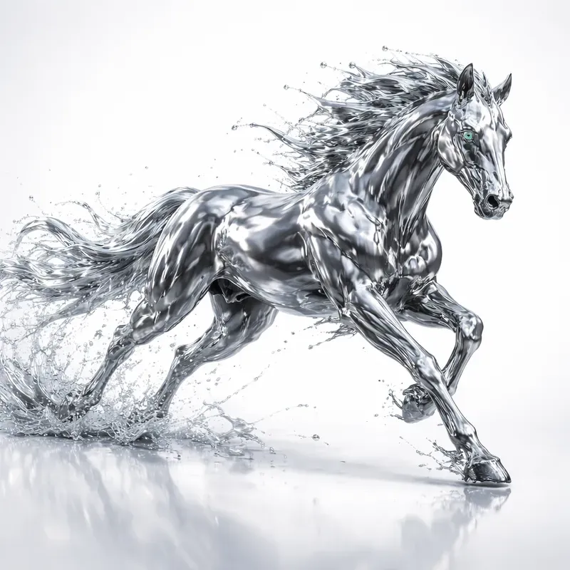 Molten Animals Liquid Metal Beasts
