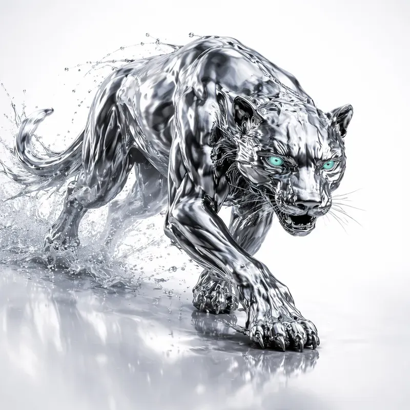 Molten Animals Liquid Metal Beasts