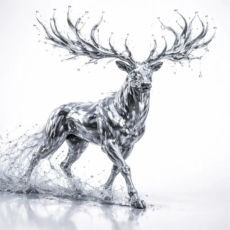 Molten Animals Liquid Metal Beasts