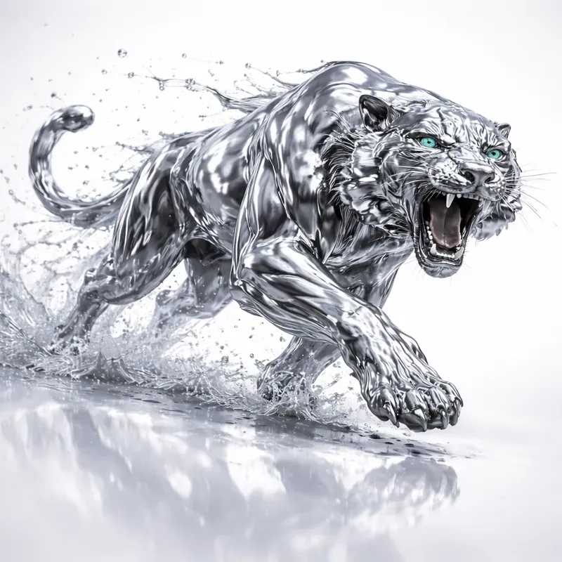 Molten Animals Liquid Metal Beasts