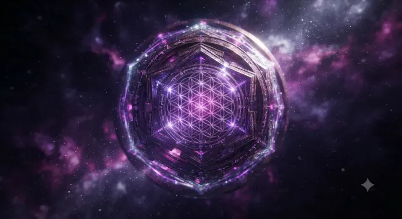 Glow Sacred Yantra Geometry Generator