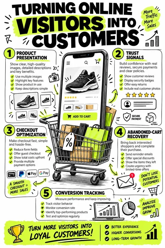 Bold Business Growth Infographic Posters