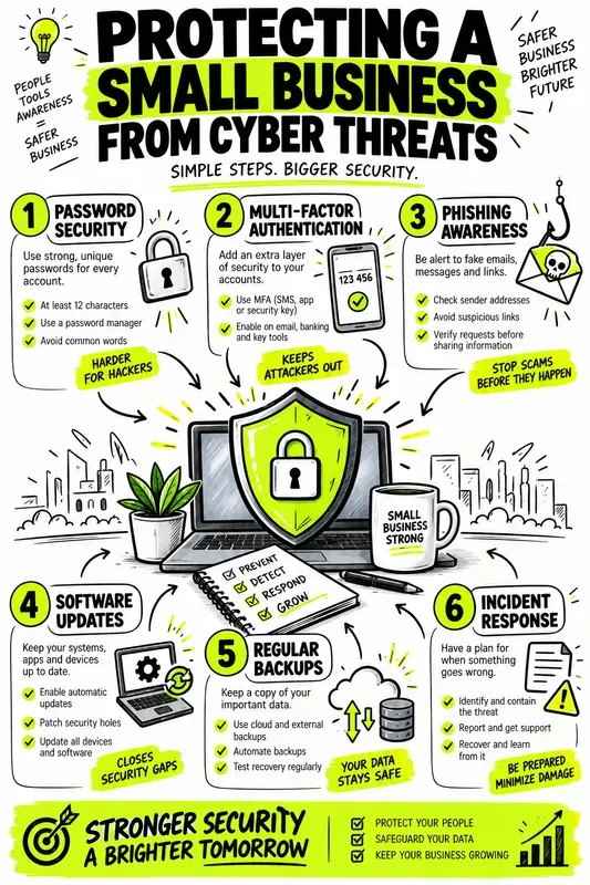 Bold Business Growth Infographic Posters