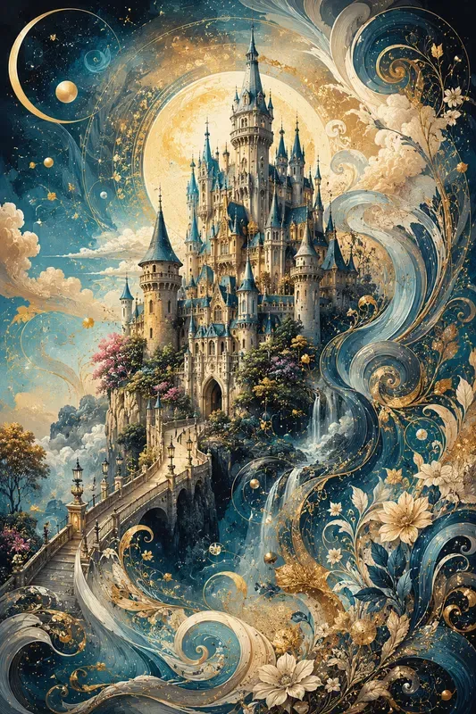 Surreal Flow Art Generator