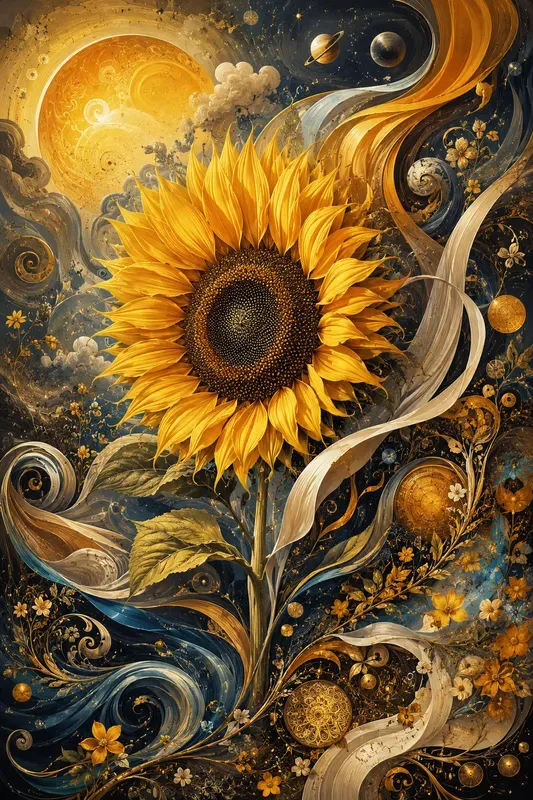 Surreal Flow Art Generator