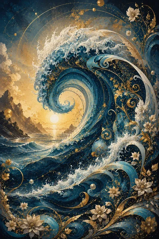 Surreal Flow Art Generator