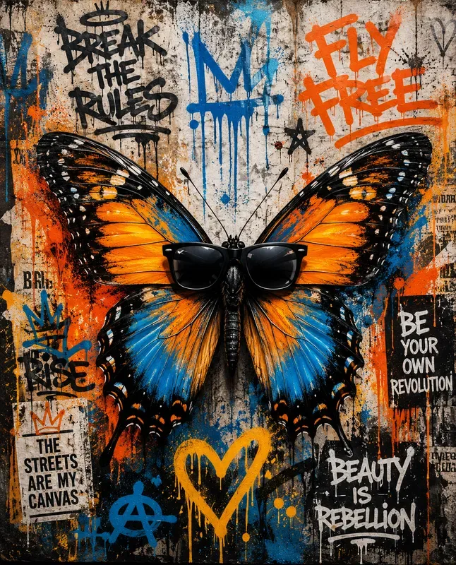 Urban Graffiti Masterpiece Collections