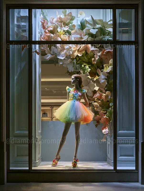 Luxury Shop Window Displays
