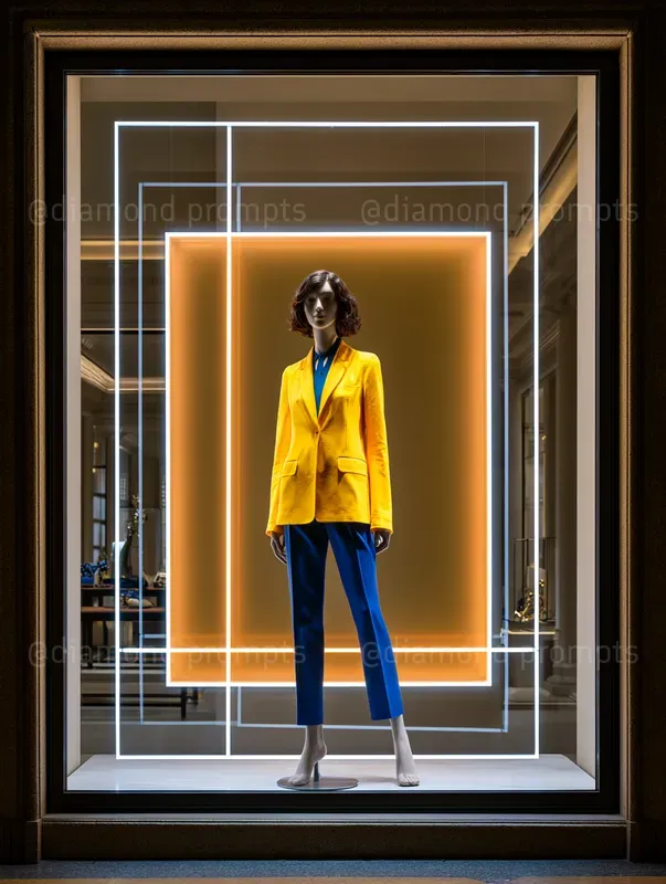 Luxury Shop Window Displays