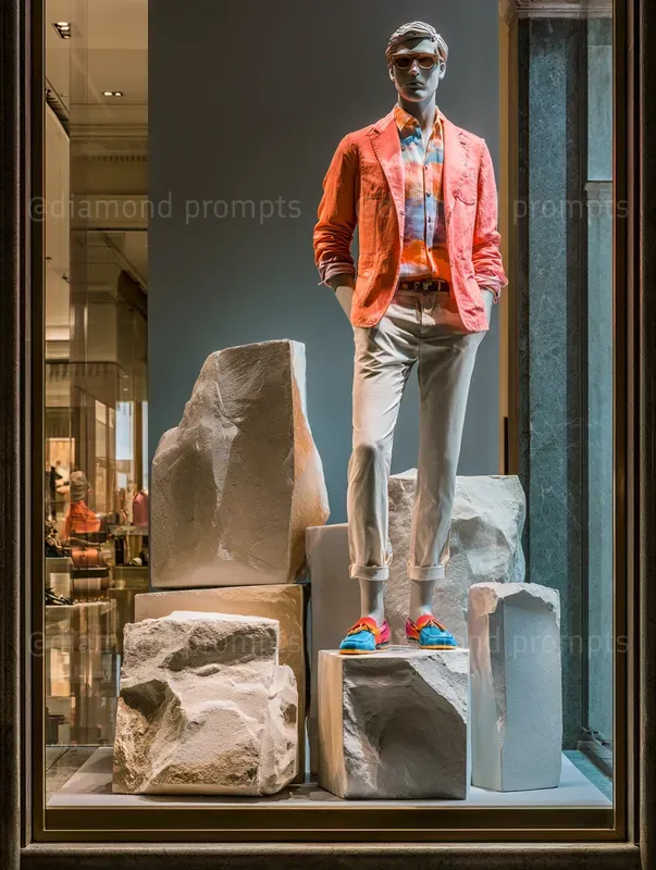Luxury Shop Window Displays