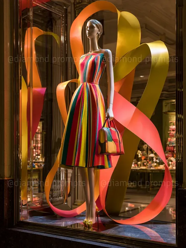 Luxury Shop Window Displays