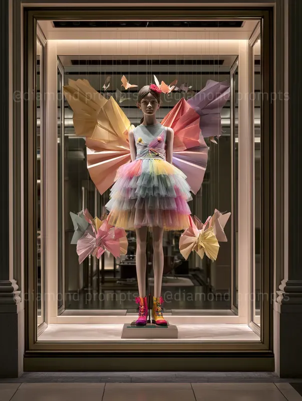 Luxury Shop Window Displays