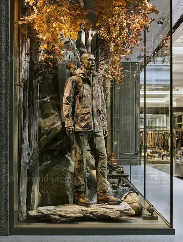 Luxury Shop Window Displays
