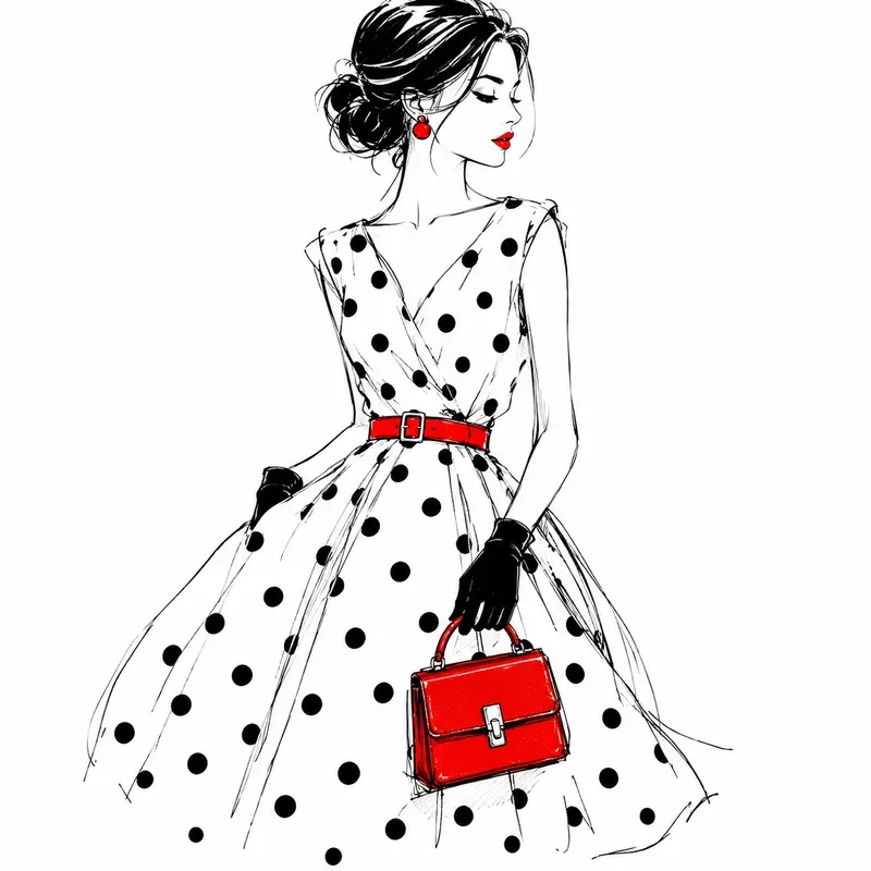 Minimalist Fashion Line Art