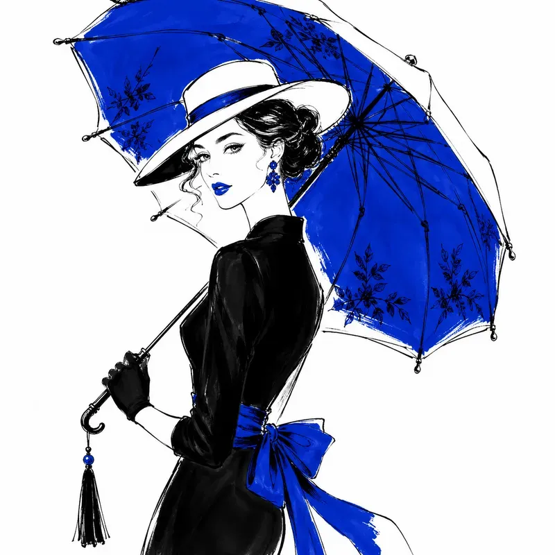 Minimalist Fashion Line Art