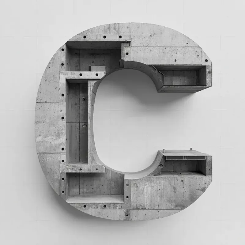 Ultrarealistic Architectural 3D Letters