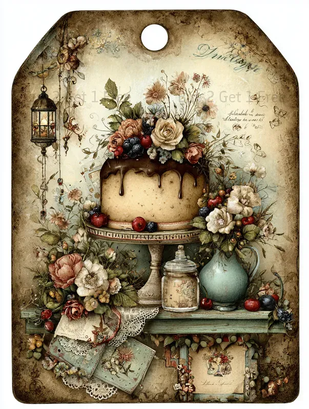 Summer Shabby Farmhouse Product Tags