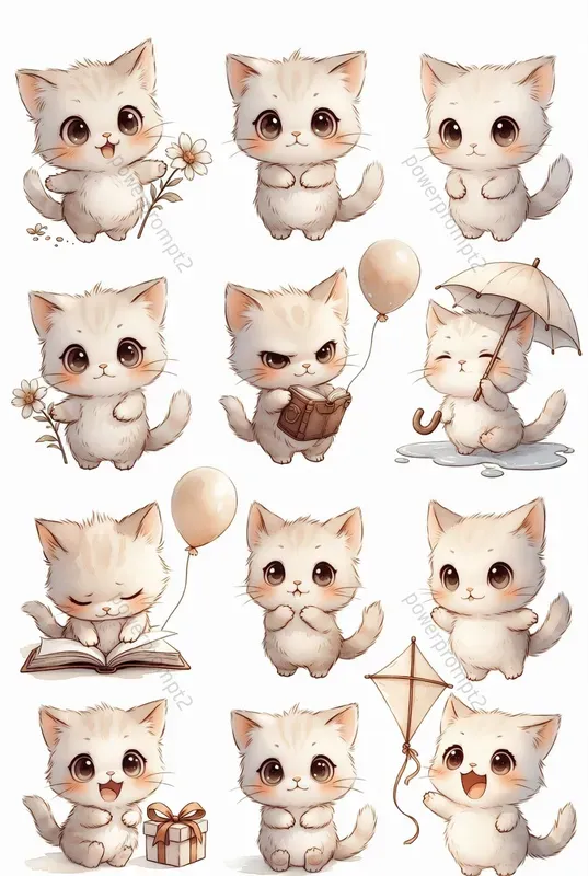 Dreamy Character Mood Sheets