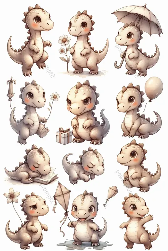 Dreamy Character Mood Sheets