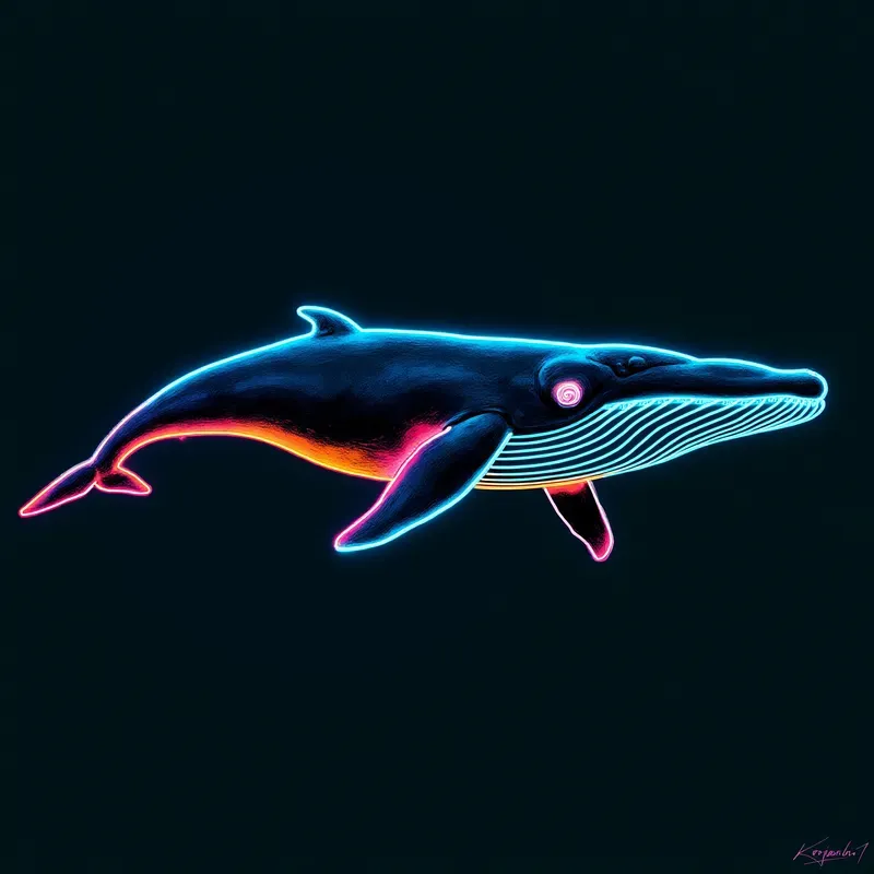 Vibrant Neon Noir Art