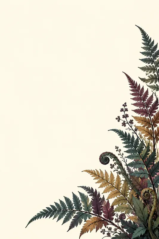 Gothic Botanical Stationery Sheets