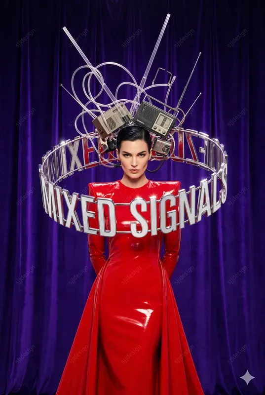 Ironic Metaphor Fashion Portraits