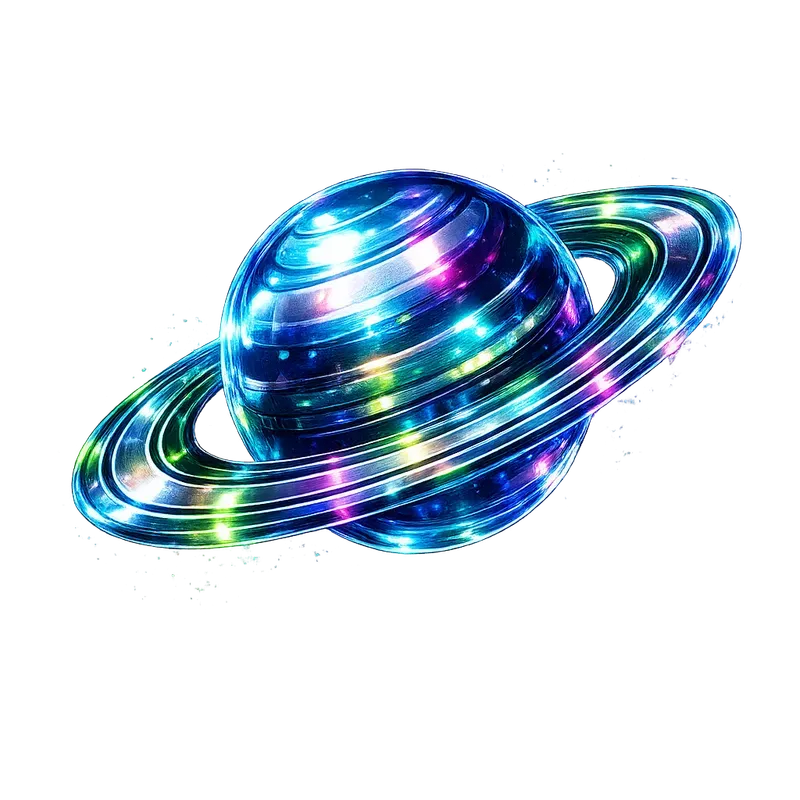 Futuristic 3D Digital UI App Icons