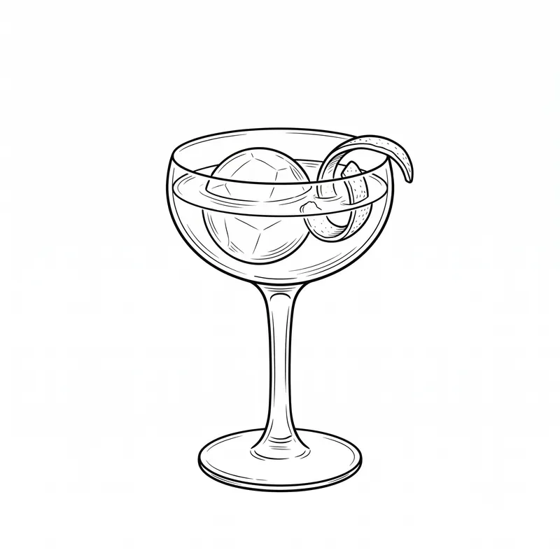 Food And Drink Ink Illustrations
