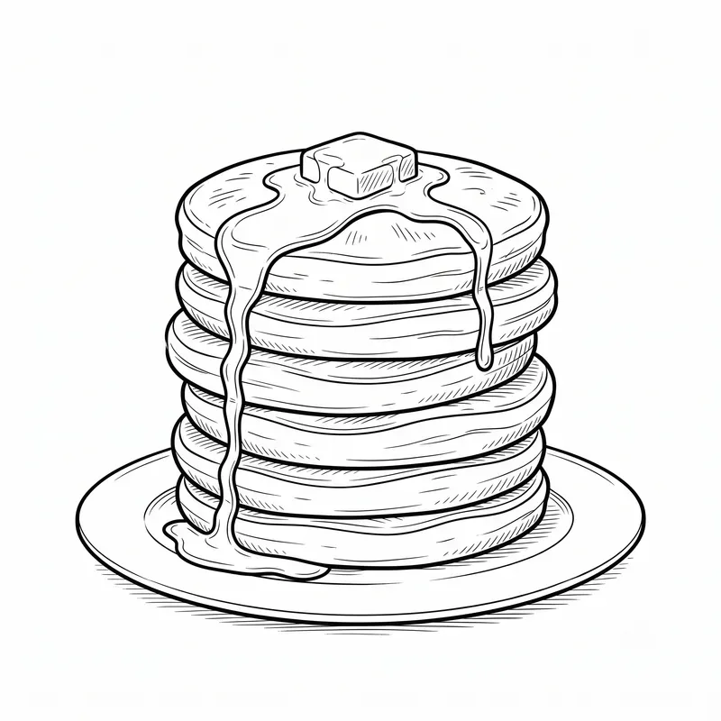Food And Drink Ink Illustrations