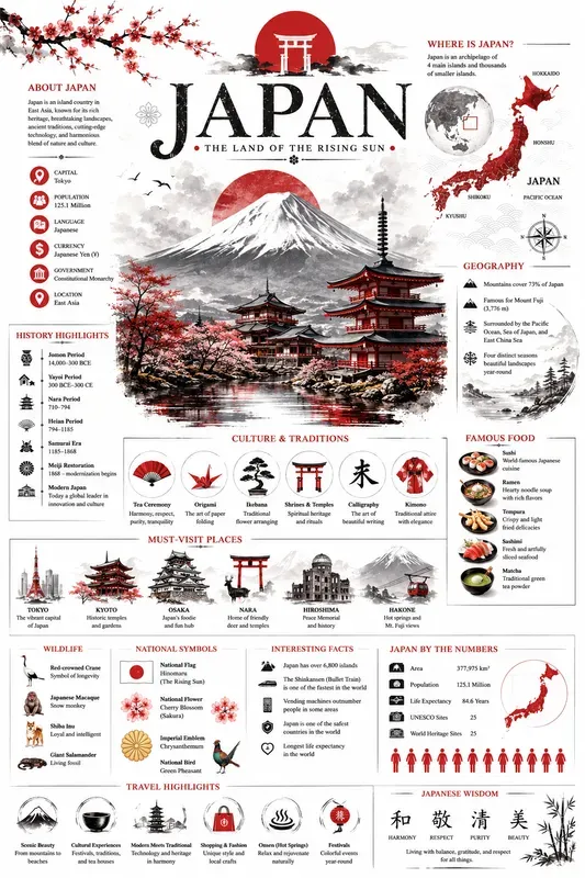 World Culture Atlas Infographics