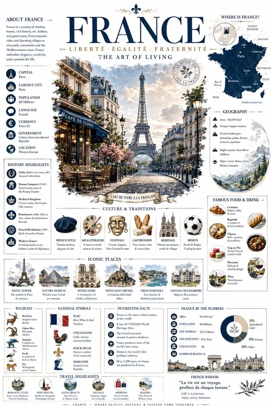 World Culture Atlas Infographics