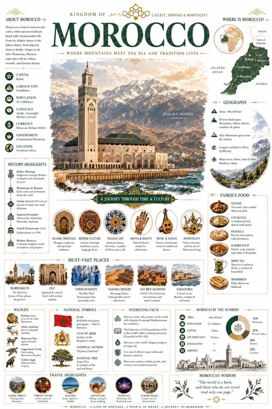 World Culture Atlas Infographics