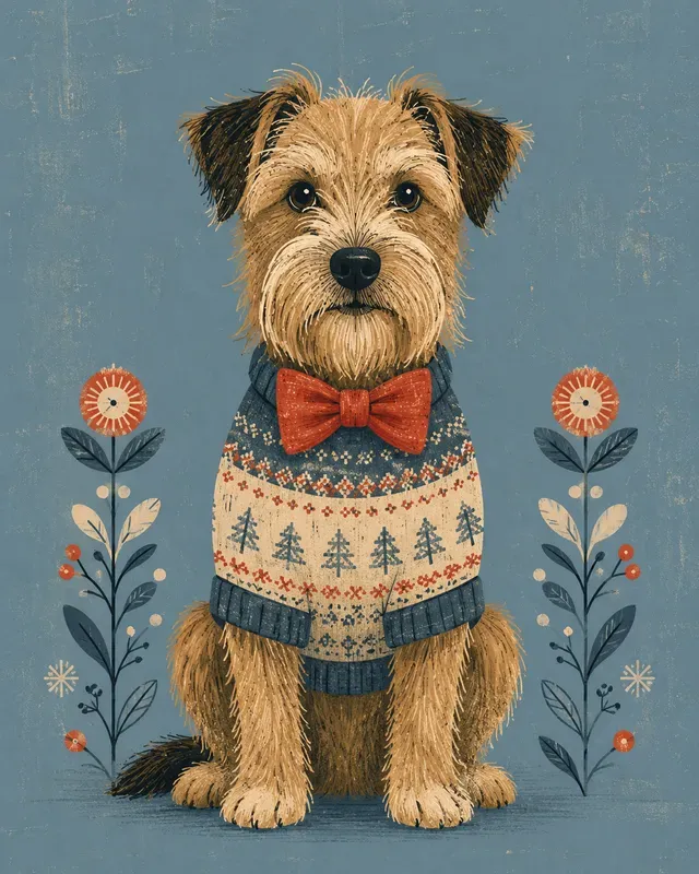Nordic Folk Animal Character Portraits